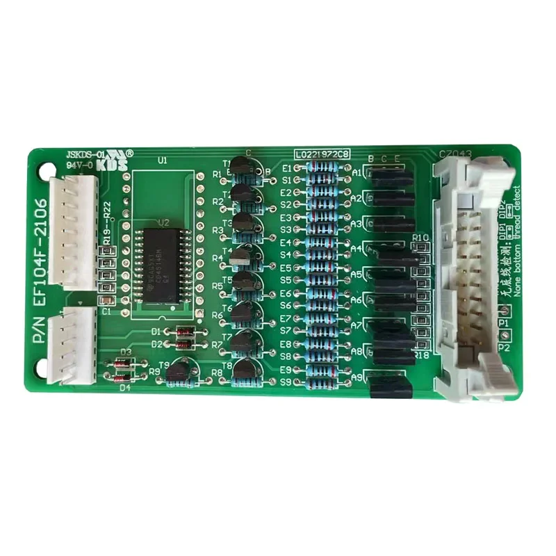 10Pcs Computer Embroidery Machine Accessories EF104B Broken Wire Decoding Board EF104F Universal
10Pcs Computer Embroidery Machine Accessories EF104B Broken Wire Decoding Board EF104F Universal
