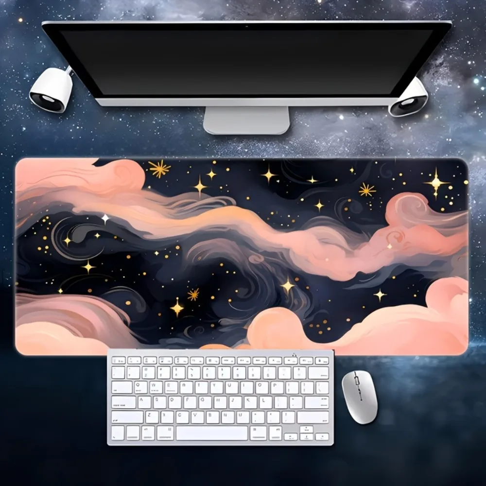 High-end mouse pad, featuring a pink cloud landscape design, equipped with anti-slip rubber backing decoração setup gamer
High-end mouse pad, featuring a pink cloud landscape design, equipped with anti-slip rubber backing decoração setup gamer
