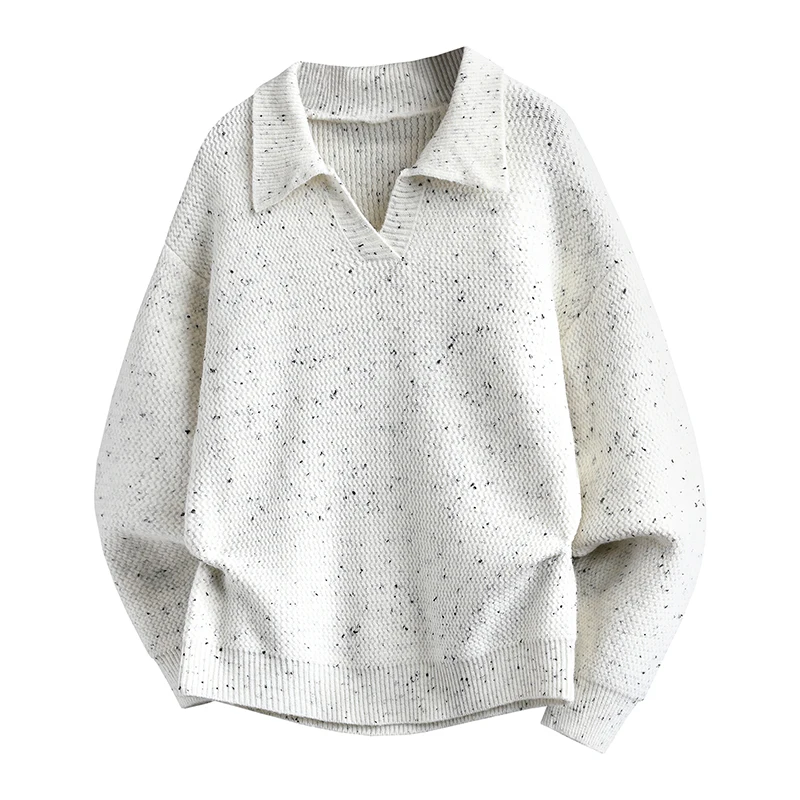 Autumn Winter Men's Loose Casual Knitted Collar Sweater Fashionable Vintage Base Layer Shirt for Commuting And Styling
Autumn Winter Men's Loose Casual Knitted Collar Sweater Fashionable Vintage Base Layer Shirt for Commuting And Styling