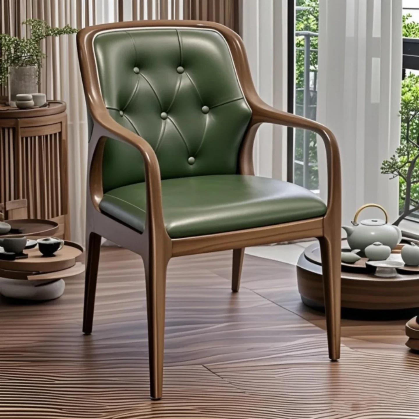 tea chair, modern Italian solid wood back c hair negotiation ch air
tea chair, modern Italian solid wood back c hair negotiation ch air