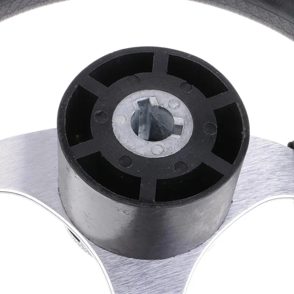 3 Spoke Marine Steering System Non Directional Wheel Hub Black Brown PU Grip for Pontoon Boat Yacht
3 Spoke Marine Steering System Non Directional Wheel Hub Black Brown PU Grip for Pontoon Boat Yacht