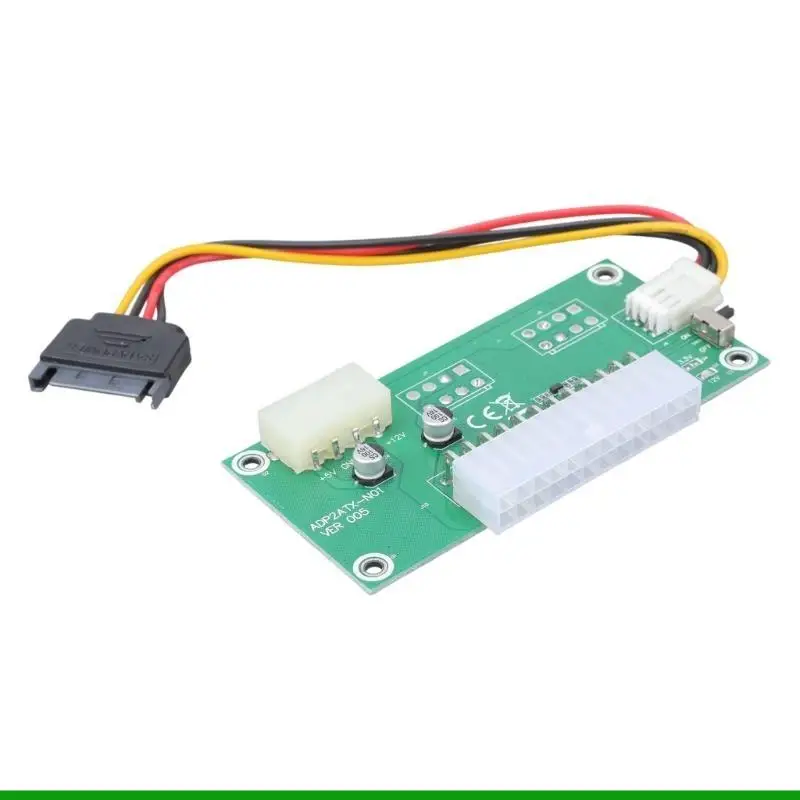 U55C Atx 24Pin to 4Pin Dual PSU Sync Adapter Power Supply Sync Starter Extender Board
U55C Atx 24Pin to 4Pin Dual PSU Sync Adapter Power Supply Sync Starter Extender Board