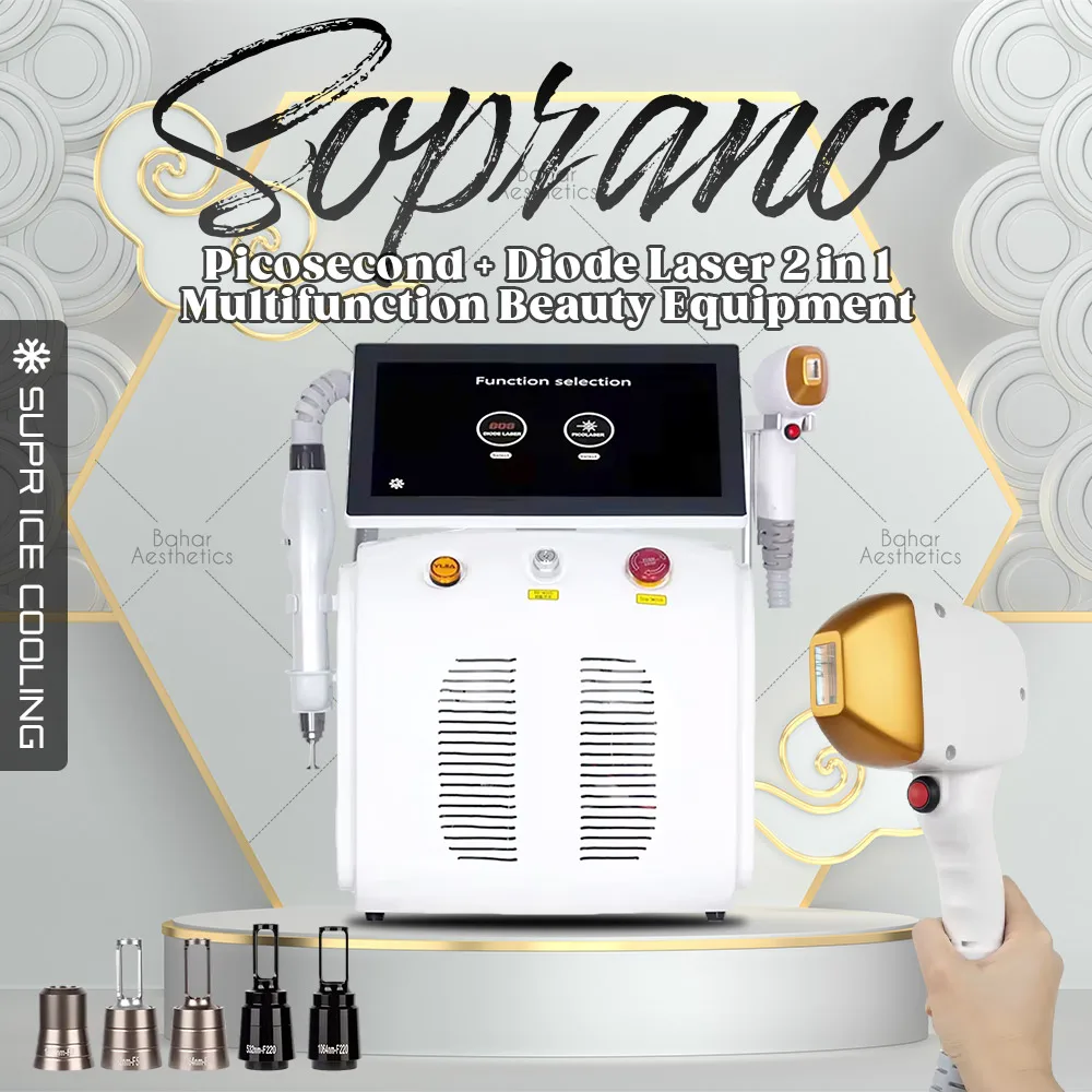Титановый диодный лазер Soprano Ice SHR для удаления волос Picotech Nd YAG, удаление татуировок 2 в 1, омоложение кожи, оборудование для салона красоты
Титановый диодный лазер Soprano Ice SHR для удаления волос Picotech Nd YAG, удаление татуировок 2 в 1, омоложение кожи, оборудование для салона красоты
