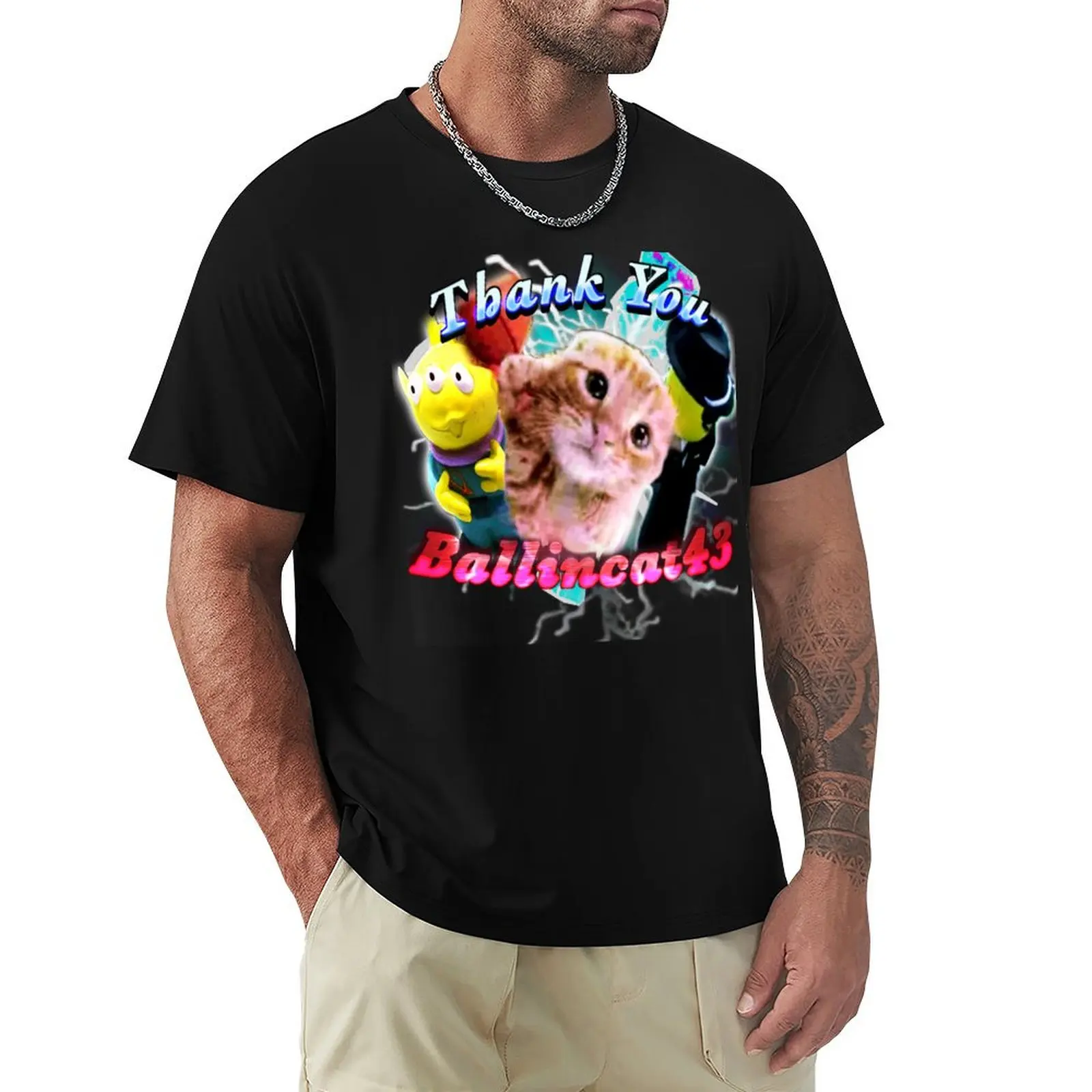 Thank You Ballincat43 T-Shirt sweat blue archive animal prinfor boys boys whites shirts graphic tee men
Thank You Ballincat43 T-Shirt sweat blue archive animal prinfor boys boys whites shirts graphic tee men