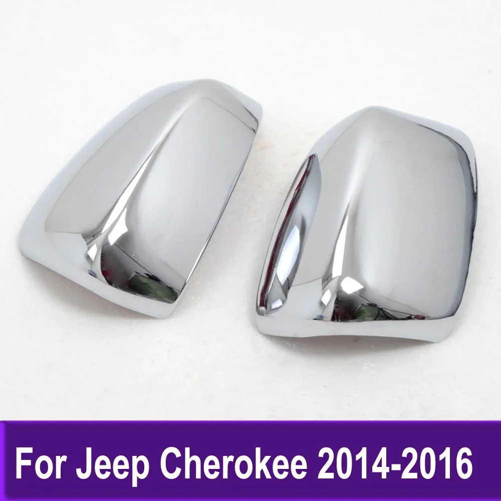 Накладка на боковую дверную зеркало для Jeep Cherokee 2014 2015 2016, хромированная крышка зеркала заднего вида, автомобильные аксессуары
Накладка на боковую дверную зеркало для Jeep Cherokee 2014 2015 2016, хромированная крышка зеркала заднего вида, автомобильные аксессуары