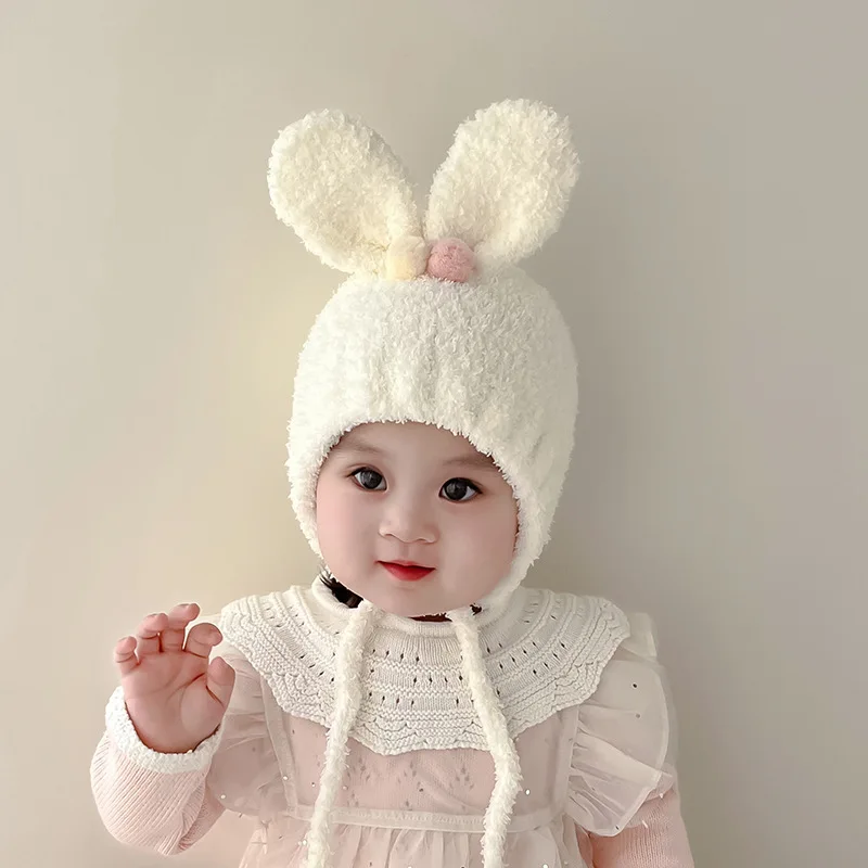 Baby Hat Rabbit Ears Cute Super Cute Autumn and Winter Warm cap Thickened Male and Female Infant Super Cute Ear Protection Hat
Baby Hat Rabbit Ears Cute Super Cute Autumn and Winter Warm cap Thickened Male and Female Infant Super Cute Ear Protection Hat