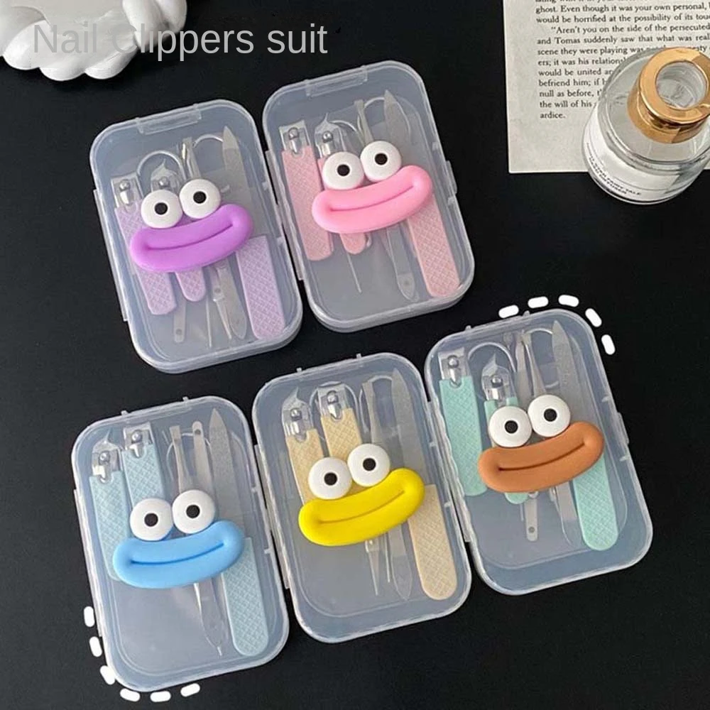 Earpick Nail Clippers Set Manicure Tool Wide Jaw Opening Cartoon Nail Sanding Nail Care Stainless Steel Eyebrow Pliers Gift
Earpick Nail Clippers Set Manicure Tool Wide Jaw Opening Cartoon Nail Sanding Nail Care Stainless Steel Eyebrow Pliers Gift