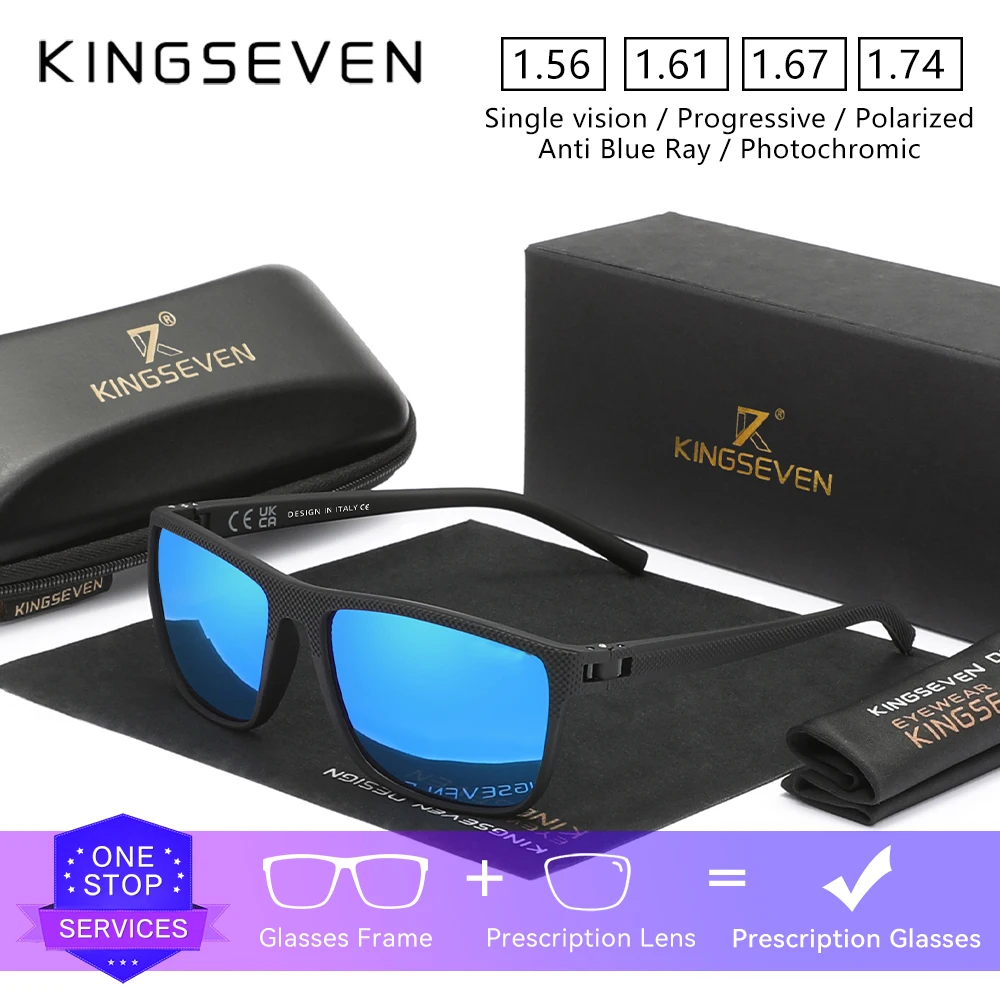 KINGSEVEN модные солнцезащитные очки с оптическими линзами для вождения, прогрессивные очки для близорукости и дальнозоркости, мужские и женские классические очки
KINGSEVEN модные солнцезащитные очки с оптическими линзами для вождения, прогрессивные очки для близорукости и дальнозоркости, мужские и женские классические очки