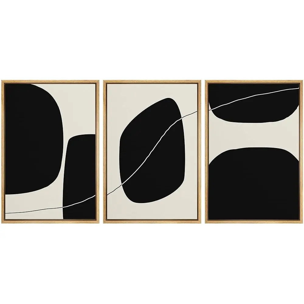 Framed Canvas Print Wall Art Set Duotone Minimal Dark Ink Blot Landscape Abstract Shapes Illustrations Modern Art Boho
Framed Canvas Print Wall Art Set Duotone Minimal Dark Ink Blot Landscape Abstract Shapes Illustrations Modern Art Boho