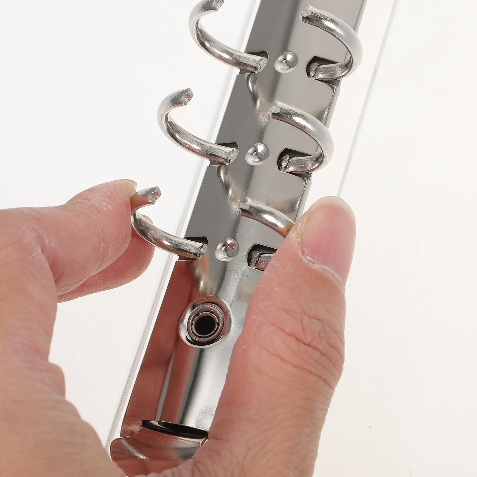 2 шт. папки-скоросшиватели формата А5 из прозрачного пластика с металлическими кольцами премиум-класса для хранения документов в офисе, школе и дома
2 шт. папки-скоросшиватели формата А5 из прозрачного пластика с металлическими кольцами премиум-класса для хранения документов в офисе, школе и дома