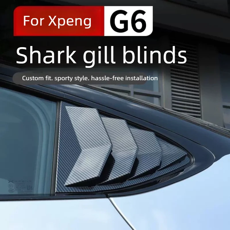 For Xpeng G6 Rear Triangle Window Louver Side Window Fake Vent Cover Exterior Blackout Mod Accessories Car Accessories Tools
For Xpeng G6 Rear Triangle Window Louver Side Window Fake Vent Cover Exterior Blackout Mod Accessories Car Accessories Tools
