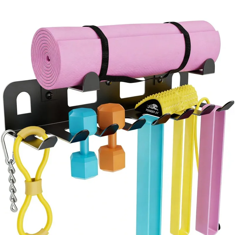Multi-purpose Wall Mount Fitness Storage Rack, Heavy Duty Gym Organizer for Resistance Bands Workout Equipment Arrangement
Multi-purpose Wall Mount Fitness Storage Rack, Heavy Duty Gym Organizer for Resistance Bands Workout Equipment Arrangement