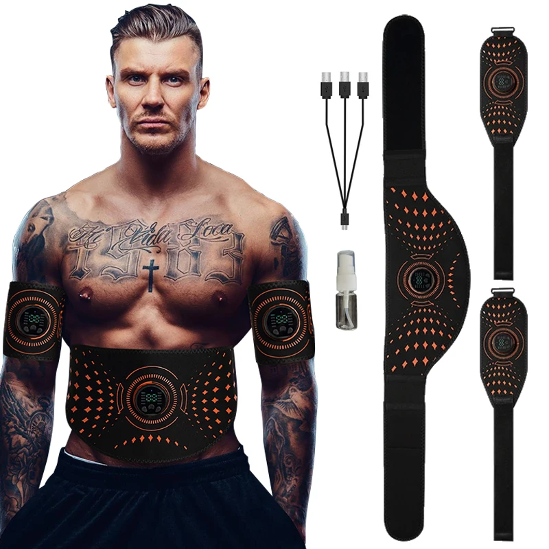 EMS тоник для мышц живота ABS тренажер для стимуляции мышц пояс для рук, бедер, ног, тренажер, массажер для тренировок в тренажерном зале, оборудование для фитнеса
EMS тоник для мышц живота ABS тренажер для стимуляции мышц пояс для рук, бедер, ног, тренажер, массажер для тренировок в тренажерном зале, оборудование для фитнеса