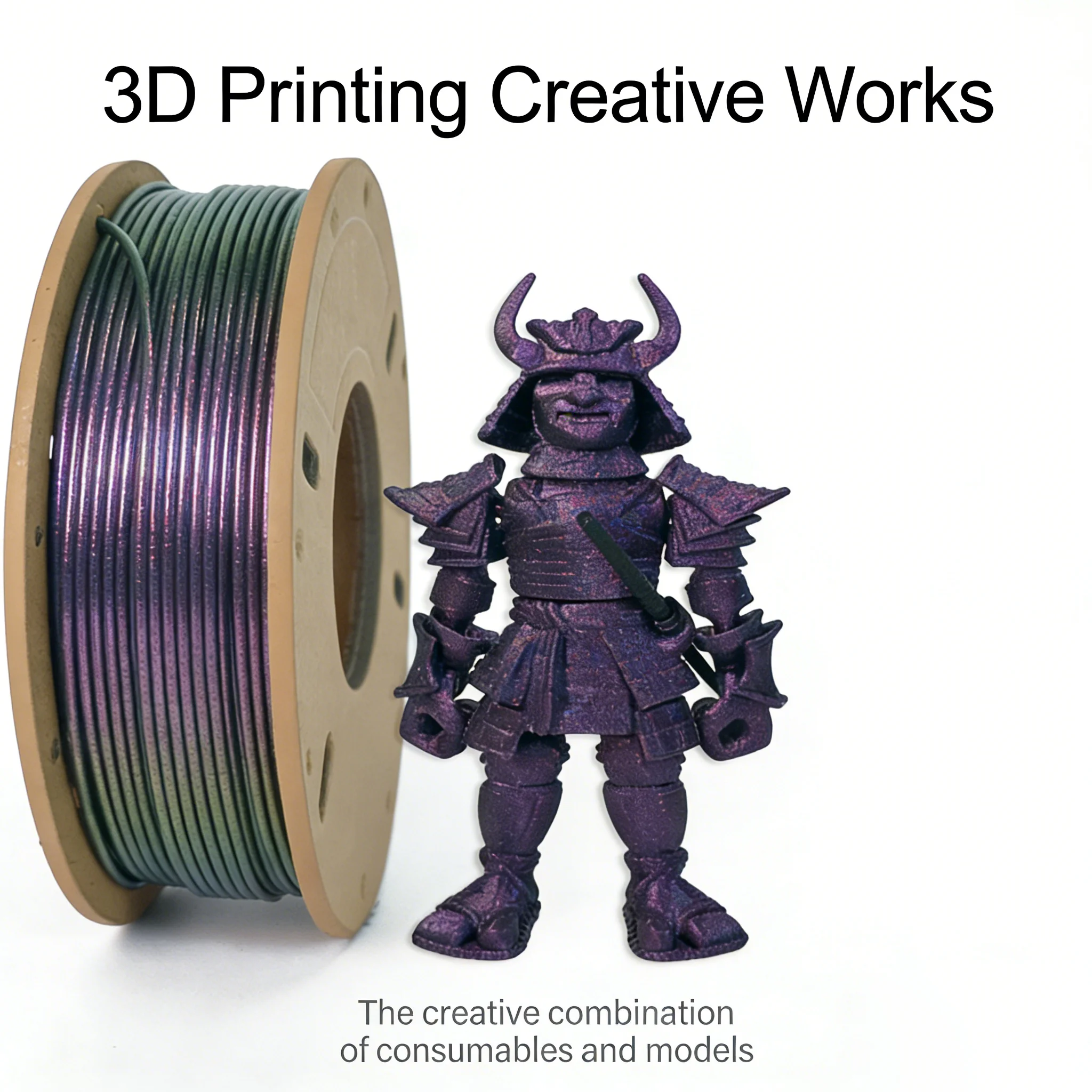 3D printing material PLA color changing material 1kg 1.75mm printing filament Chameleon material
3D printing material PLA color changing material 1kg 1.75mm printing filament Chameleon material
