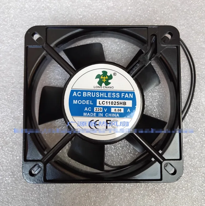 LON CHANG LC11025HB AC 220 В 0,06 А 110x110x25 мм 2-проводной охлаждающий вентилятор 
LON CHANG LC11025HB AC 220 В 0,06 А 110x110x25 мм 2-проводной охлаждающий вентилятор