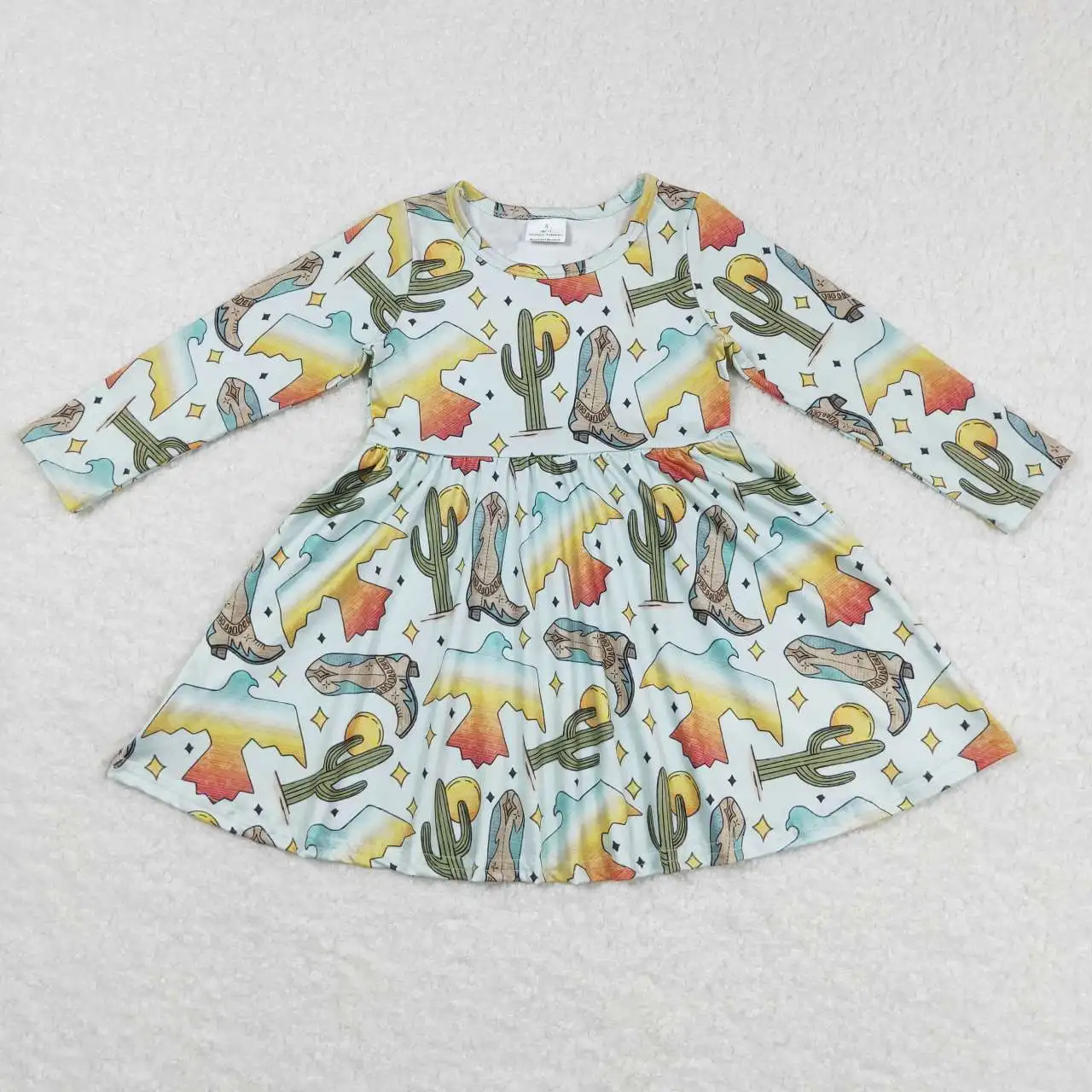 New Wholesale Girls'Autumn And Winter Long-Sleeved Dresses With Multiple Elements And Bright Colors
New Wholesale Girls'Autumn And Winter Long-Sleeved Dresses With Multiple Elements And Bright Colors