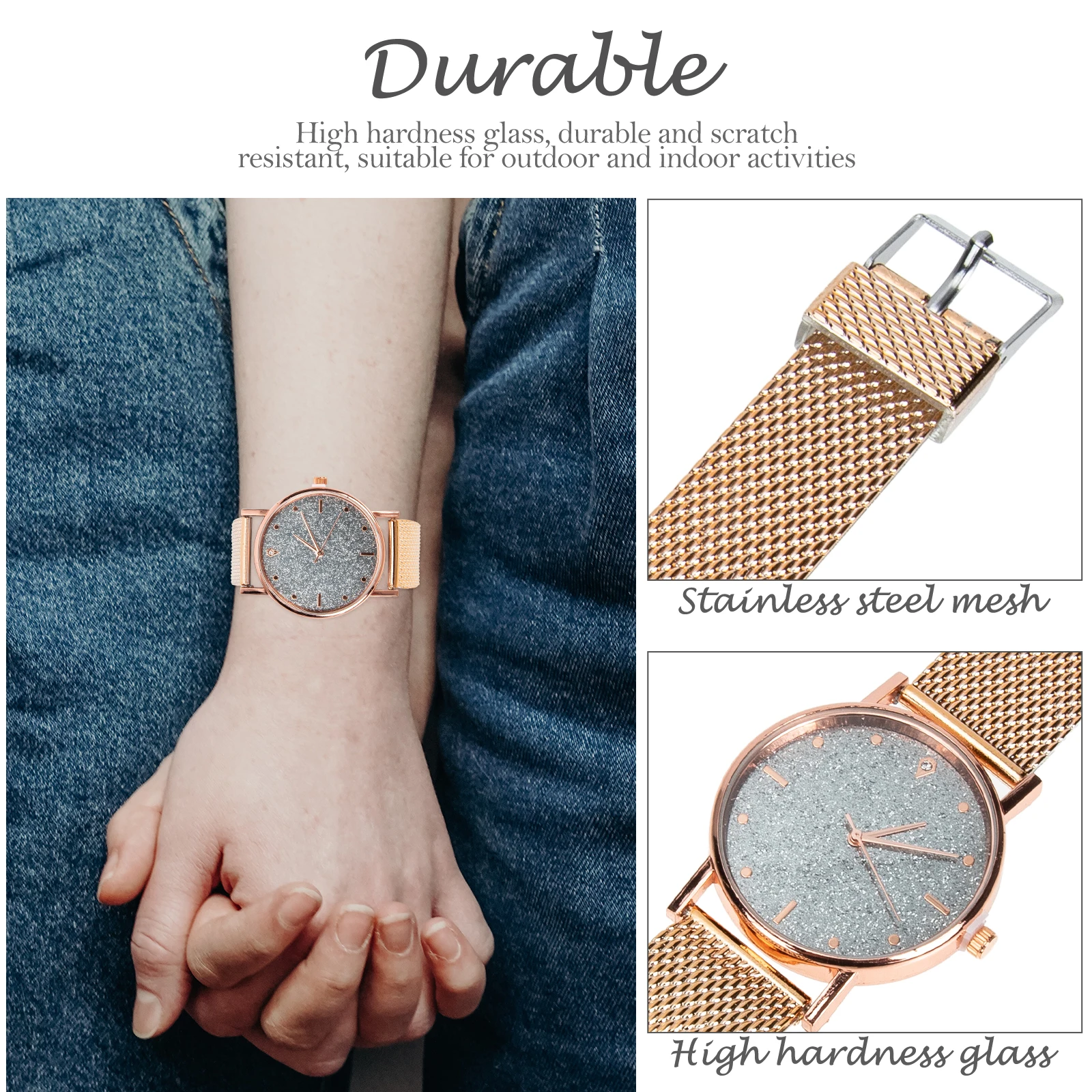 Quartz Watch Women Silicone Band Full Watches Ladies Adjustable Lightweight Comfortable
Quartz Watch Women Silicone Band Full Watches Ladies Adjustable Lightweight Comfortable