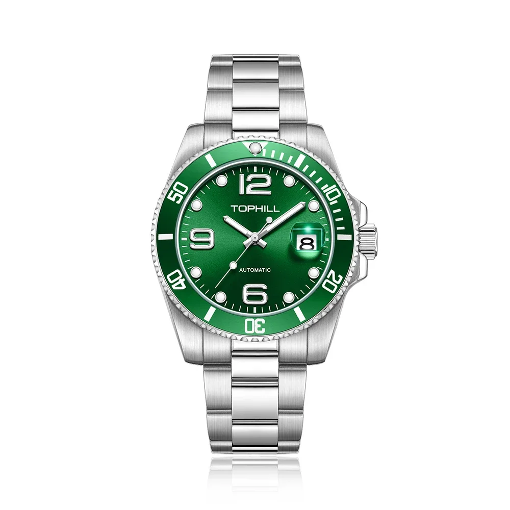 TOPHILL DESIGN Luxury Men Automatic Mechanical Watch Stainless Steel Men Watch Top Brand Sapphire Waterproof 3ATM Men Wristwatch
TOPHILL DESIGN Luxury Men Automatic Mechanical Watch Stainless Steel Men Watch Top Brand Sapphire Waterproof 3ATM Men Wristwatch