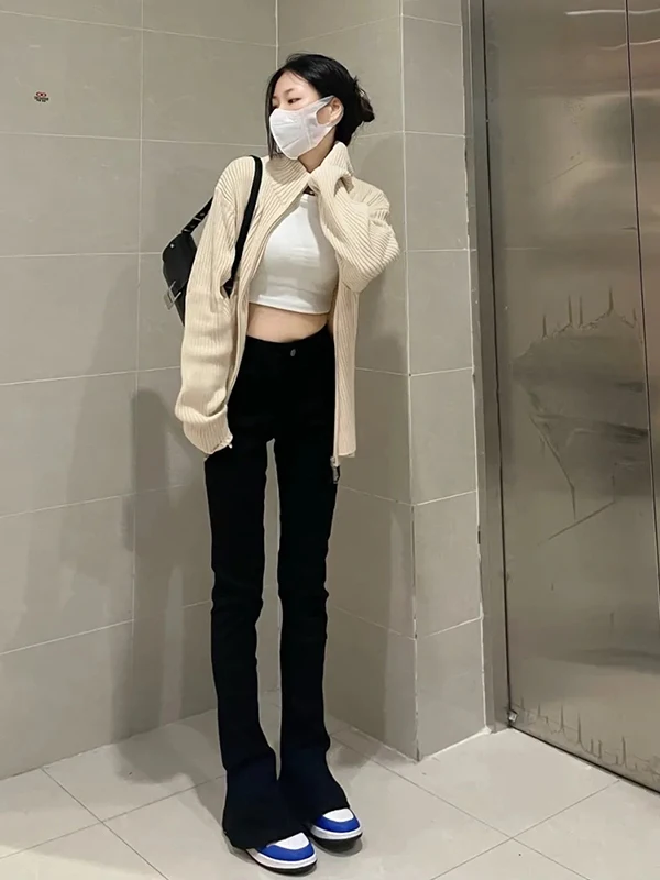 Slimming High Waist Denim Jeans Women's Micro Flared Pants Elastic Bootcut Trousers Floor Length Summer Jeans
Slimming High Waist Denim Jeans Women's Micro Flared Pants Elastic Bootcut Trousers Floor Length Summer Jeans