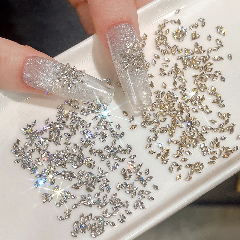 50PCS Mini Marquise Zircon Rhinestone Crystal Diamond Nail Art Accessories Nails Decoration Manicure Decor Supplies Shiny
50PCS Mini Marquise Zircon Rhinestone Crystal Diamond Nail Art Accessories Nails Decoration Manicure Decor Supplies Shiny