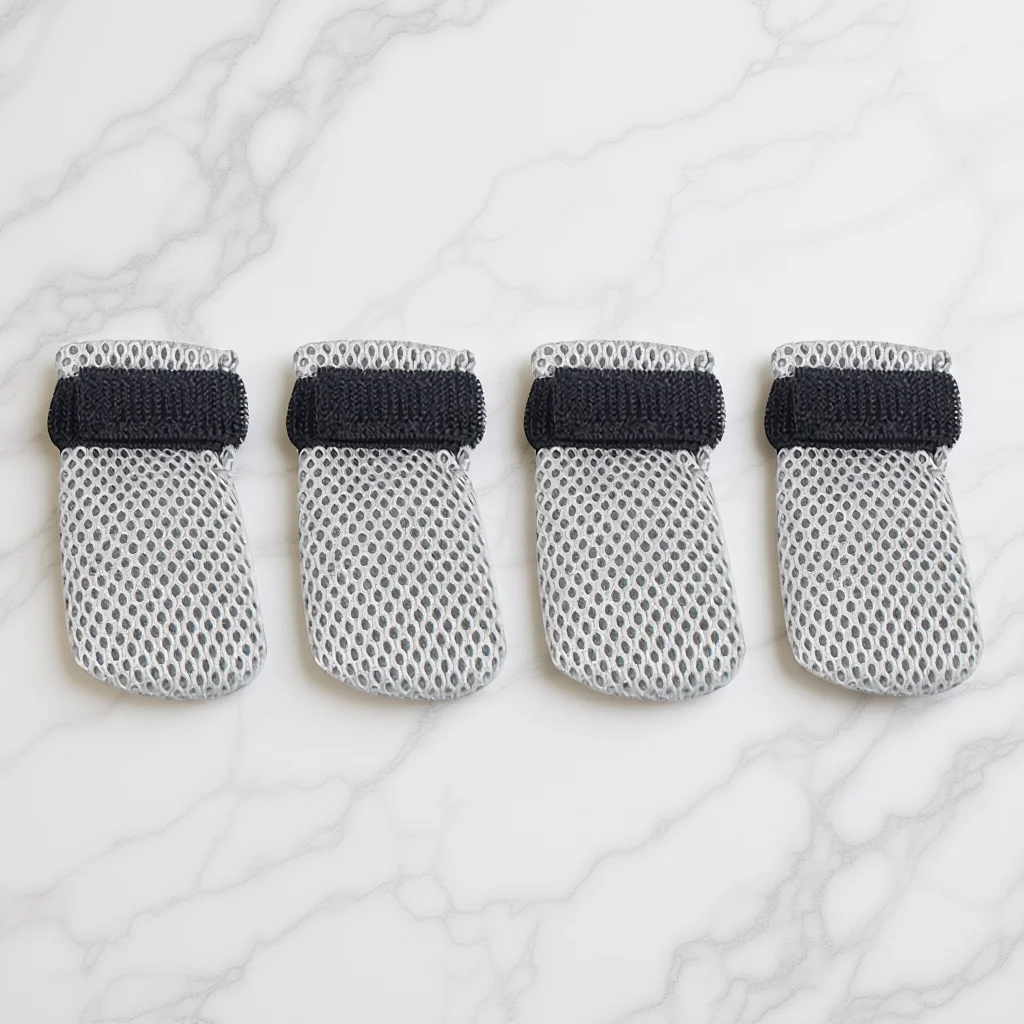 4Pcs Cat Shoes Adjustable Breathable Mesh Anti-Scratch Protective Boots Comfortable Paw Covers Shoes for Cats Cat Boots
4Pcs Cat Shoes Adjustable Breathable Mesh Anti-Scratch Protective Boots Comfortable Paw Covers Shoes for Cats Cat Boots