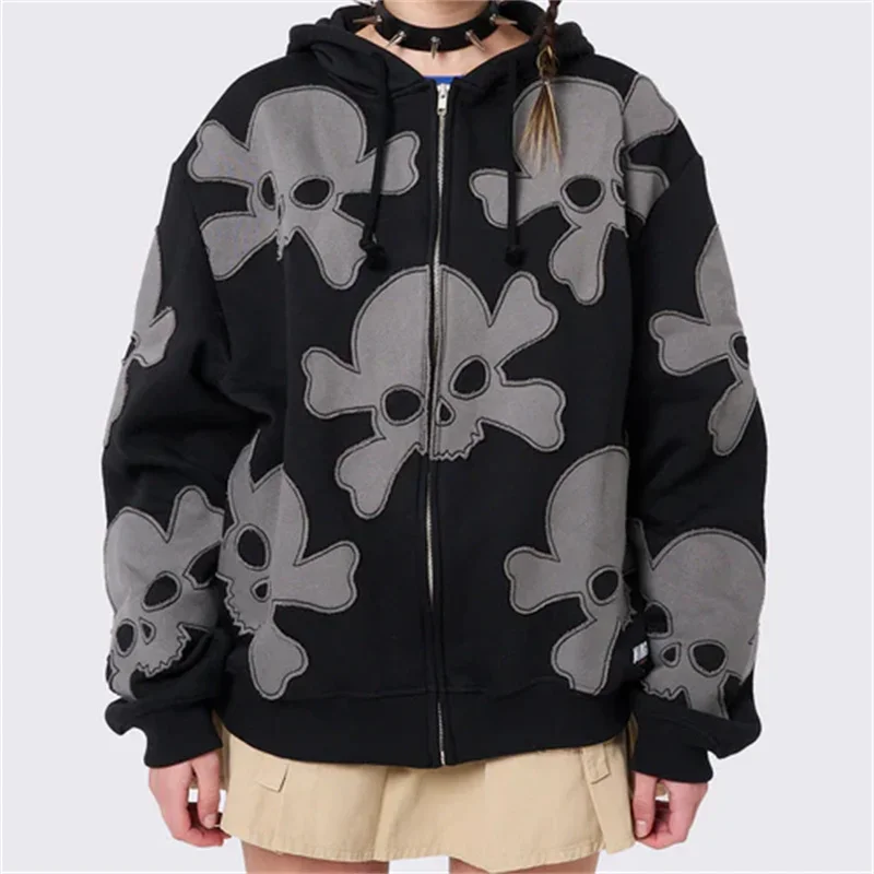 Vintage Bandage Zip-up Sweatshirts Y2K Aesthetic Print Women Long Sleeve Tops 2000s Retro Hoodies Jackets Grunge 2024
Vintage Bandage Zip-up Sweatshirts Y2K Aesthetic Print Women Long Sleeve Tops 2000s Retro Hoodies Jackets Grunge 2024