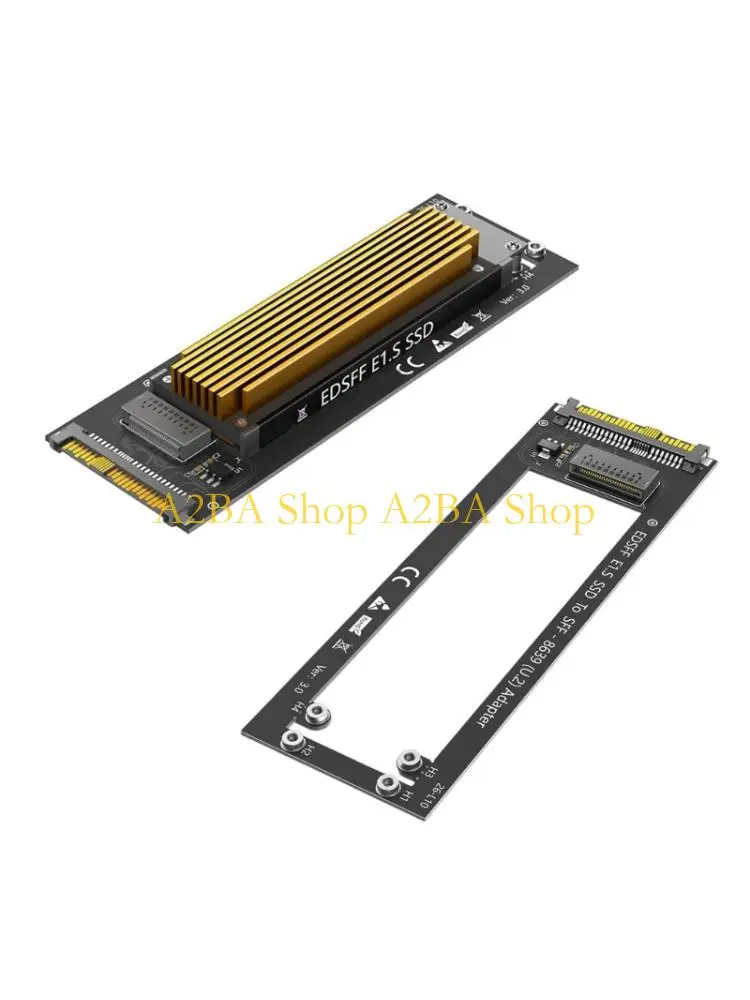 A2BA Plugs Play E1.S Drive To U.2 Adapter Card Supports PCIe And Nonvolatile Memory Express For Data Center Use
A2BA Plugs Play E1.S Drive To U.2 Adapter Card Supports PCIe And Nonvolatile Memory Express For Data Center Use