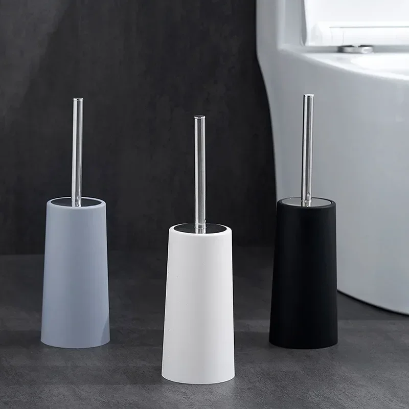 Compact Toilet Brush with Holder-Stainless Steel Bathroom Cleaning Set Space-Saving WC Brush & Discreet Plastic Holder for Home
Compact Toilet Brush with Holder-Stainless Steel Bathroom Cleaning Set Space-Saving WC Brush & Discreet Plastic Holder for Home