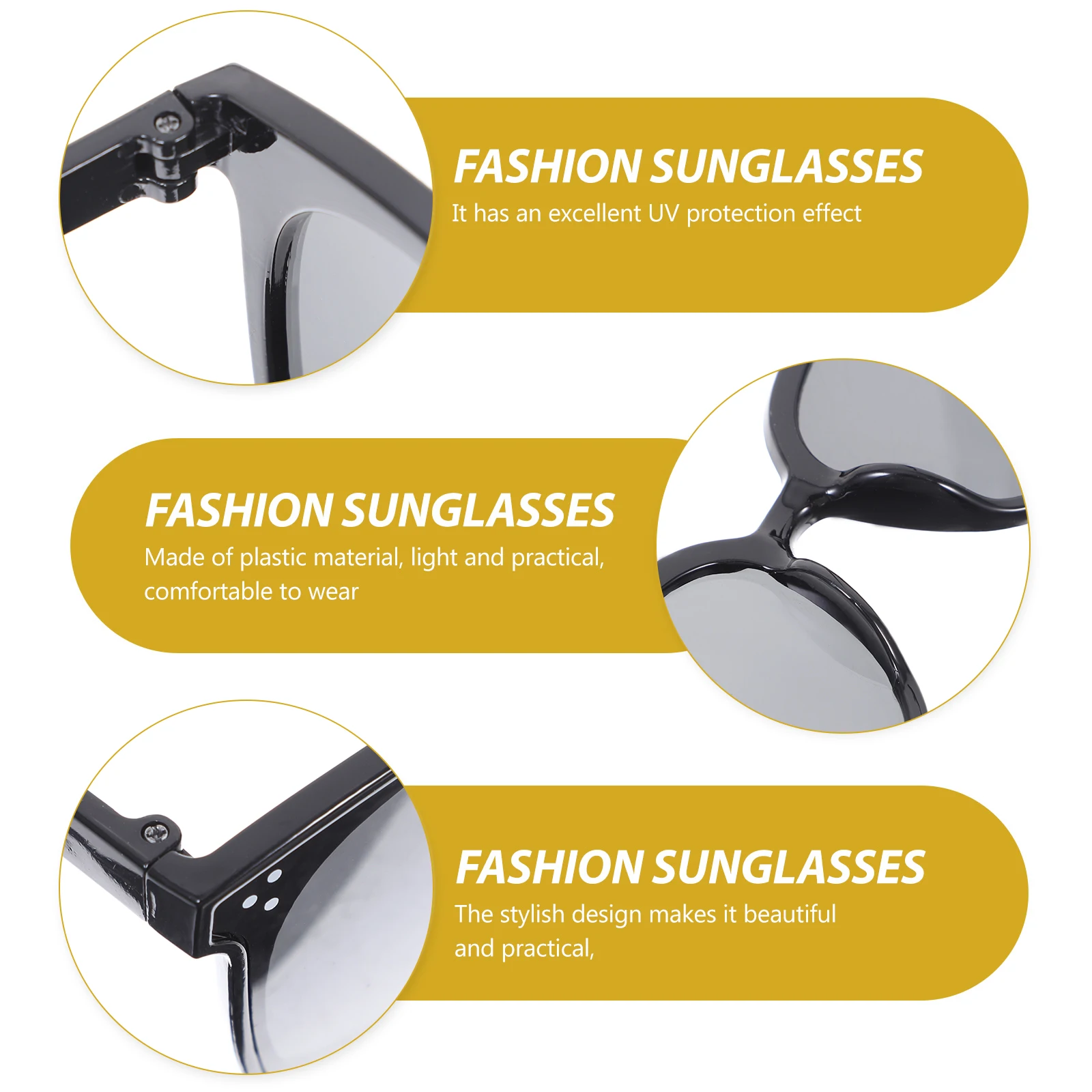 Sunglasses Eyeglasses Women Fashion Fishing UV Protection Outdoor Eyewear Plastic Material Lightweight Comfortable Sunlight
Sunglasses Eyeglasses Women Fashion Fishing UV Protection Outdoor Eyewear Plastic Material Lightweight Comfortable Sunlight