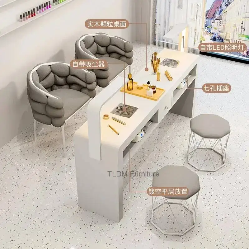 Mesa Design Glamour Simple Desk Nail Table Nail Minimalist Storage Aesthetic Elegant De Style Manicurista Salon Furniture
Mesa Design Glamour Simple Desk Nail Table Nail Minimalist Storage Aesthetic Elegant De Style Manicurista Salon Furniture