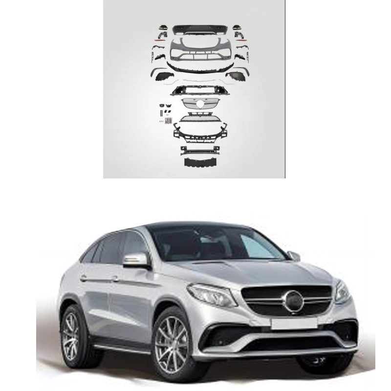 Автомобильные аксессуары Facelift для Mercedes-Benz GLE W292 2015-2019, комплект кузова МОДЕЛЬ COUPE
Автомобильные аксессуары Facelift для Mercedes-Benz GLE W292 2015-2019, комплект кузова МОДЕЛЬ COUPE