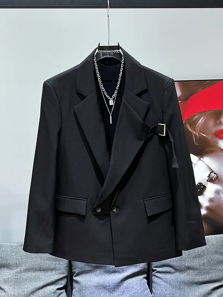 Повседневный корейский мужской костюм-пиджак с модным матовым дизайном, декоративным галстуком, свободного кроя, весна-осень, с длинными рукавами
Повседневный корейский мужской костюм-пиджак с модным матовым дизайном, декоративным галстуком, свободного кроя, весна-осень, с длинными рукавами