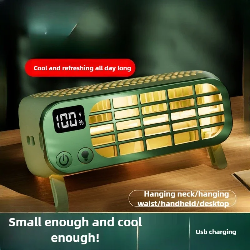 Night Light Small Fan Portable Mini Usb Outdoor Hanging and Clipping Desktop Electric Fan Student Handheld Small Fan 5 Gears
Night Light Small Fan Portable Mini Usb Outdoor Hanging and Clipping Desktop Electric Fan Student Handheld Small Fan 5 Gears