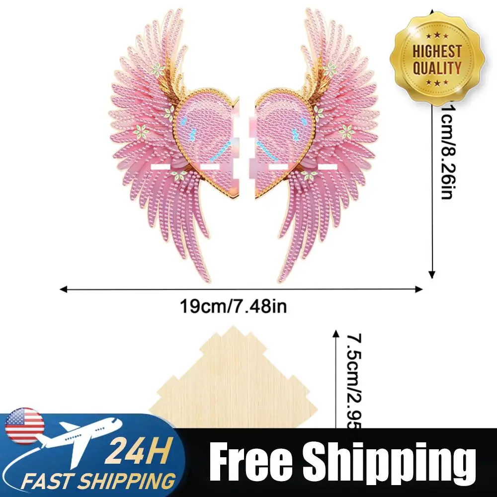 Angel Wings 5D DIY Diamond Painting Art Corner Shelf for Kitchen Bedroom Decor
Angel Wings 5D DIY Diamond Painting Art Corner Shelf for Kitchen Bedroom Decor