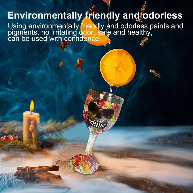 Skull Cups For Drinking Skull Halloween Wine Glass Party Cups Halloween Decor Accessories Halloween Goblets Resin Stainless
Skull Cups For Drinking Skull Halloween Wine Glass Party Cups Halloween Decor Accessories Halloween Goblets Resin Stainless