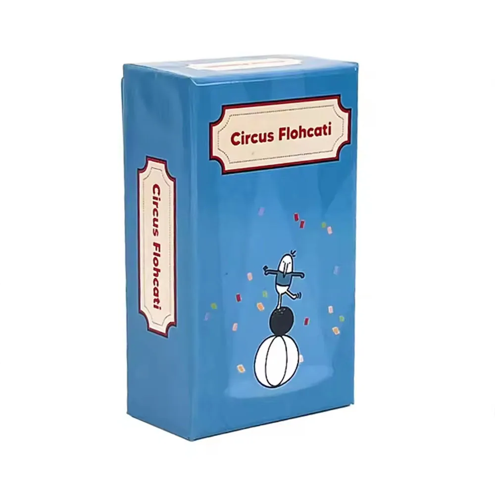 Circus Flohcati - Fun Press Your Luck Card Game by Reiner Knizia for 2 to 5 Players - 25th Century Games
Circus Flohcati - Fun Press Your Luck Card Game by Reiner Knizia for 2 to 5 Players - 25th Century Games