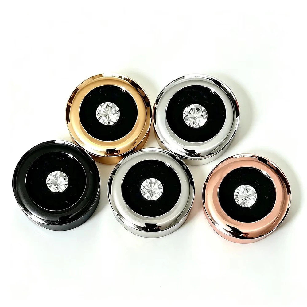 Round Gemstone Storage Box Metal Loose Diamond Gift Packaging Box Gem Jewelry Display Showcase Zircon Stone Joyeros Organizador
Round Gemstone Storage Box Metal Loose Diamond Gift Packaging Box Gem Jewelry Display Showcase Zircon Stone Joyeros Organizador