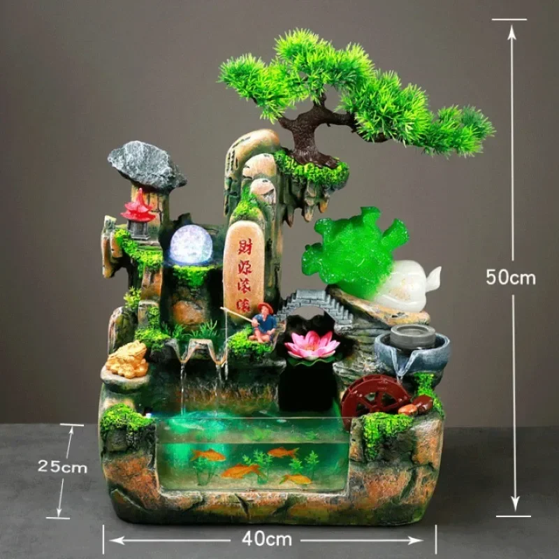 Gourd flowing water ornament circulating water
Gourd flowing water ornament circulating water