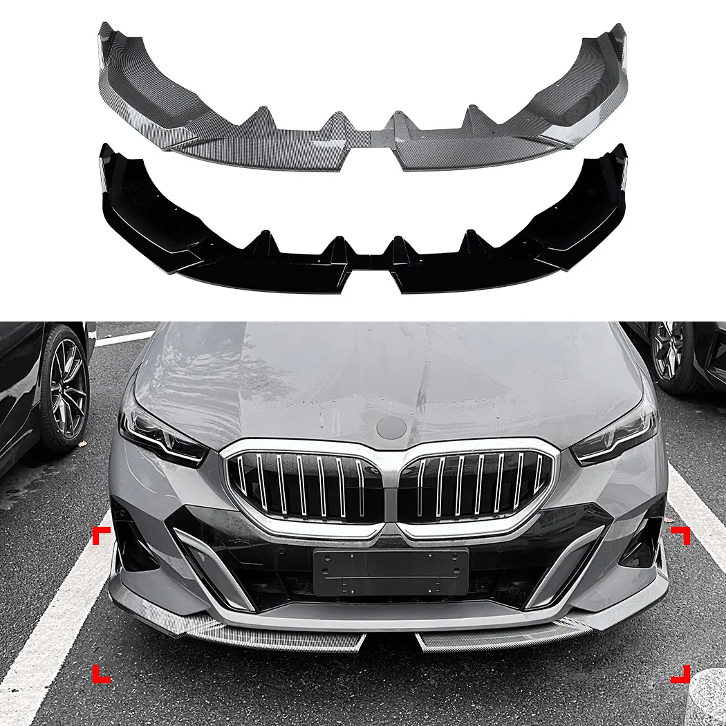 For BMW 5 Series I5 G60 G61 M Sport 2024-2026 Front Bumper Lip Diffuser Spoiler Gloss Black
For BMW 5 Series I5 G60 G61 M Sport 2024-2026 Front Bumper Lip Diffuser Spoiler Gloss Black