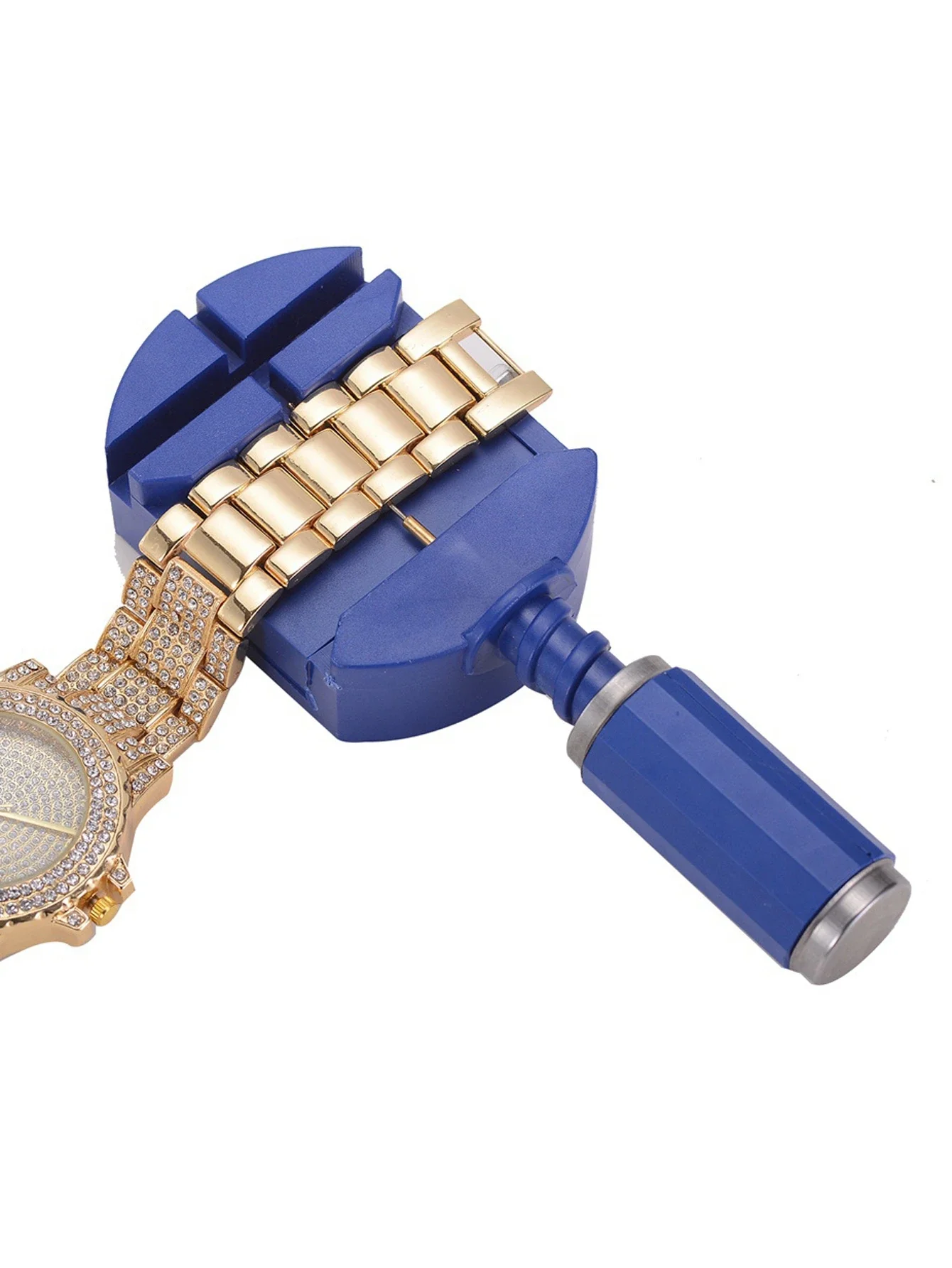 1pc Alloy Watch Strap Adjustment And Disassembly Tool
1pc Alloy Watch Strap Adjustment And Disassembly Tool