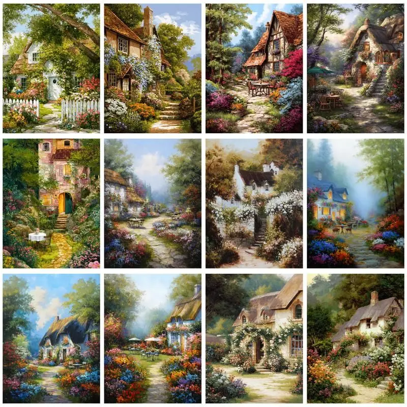 CHENISTORY Paint By Number House Landscape DIY Pictures By Numbers Kits Drawing On Canvas Hand Painted Painting Art Gift Home De
CHENISTORY Paint By Number House Landscape DIY Pictures By Numbers Kits Drawing On Canvas Hand Painted Painting Art Gift Home De