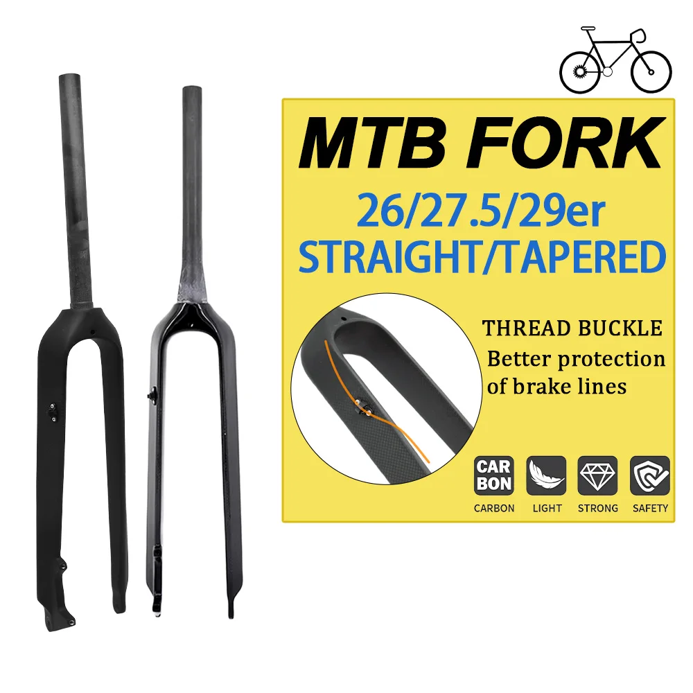 700c Full Carbon Fiber Gravel Bike Front Fork Flat Mount Disc Brake Internal Wiring Quick Release Design Compatible with 28c Tir
700c Full Carbon Fiber Gravel Bike Front Fork Flat Mount Disc Brake Internal Wiring Quick Release Design Compatible with 28c Tir