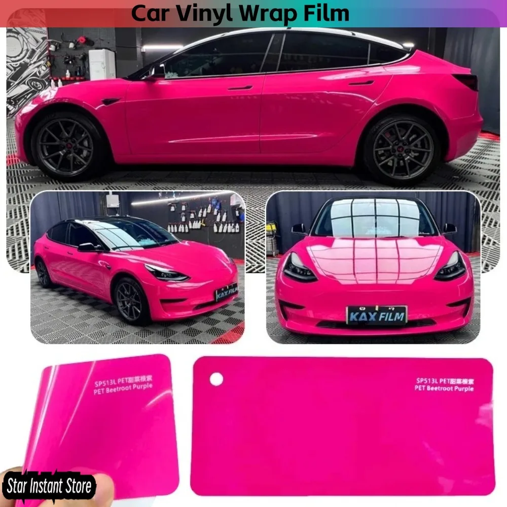 PET Colorful Bubble Free Self Adhesive 1.52*17M PET Beetroot Purple Car Wrap Vinyl Satin Air Auto Film Color Card
PET Colorful Bubble Free Self Adhesive 1.52*17M PET Beetroot Purple Car Wrap Vinyl Satin Air Auto Film Color Card
