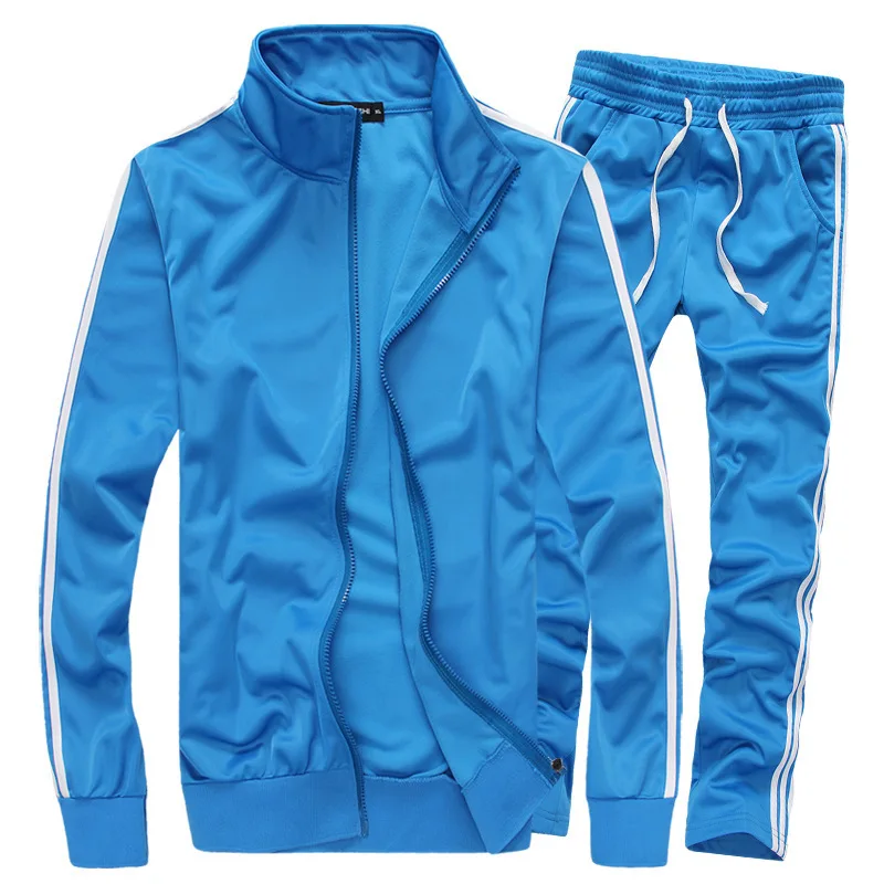 Men's Fashionable Slim Fit Sportswear Set with Stripes New Autumn Winter Long Sleeve Polyester Cotton Sweatshirt And Pants
Men's Fashionable Slim Fit Sportswear Set with Stripes New Autumn Winter Long Sleeve Polyester Cotton Sweatshirt And Pants