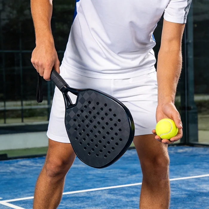 Factory Supply Carbon fiber material 3K intermediate padel racket, balanced control & power output, private label customizable s
Factory Supply Carbon fiber material 3K intermediate padel racket, balanced control & power output, private label customizable s