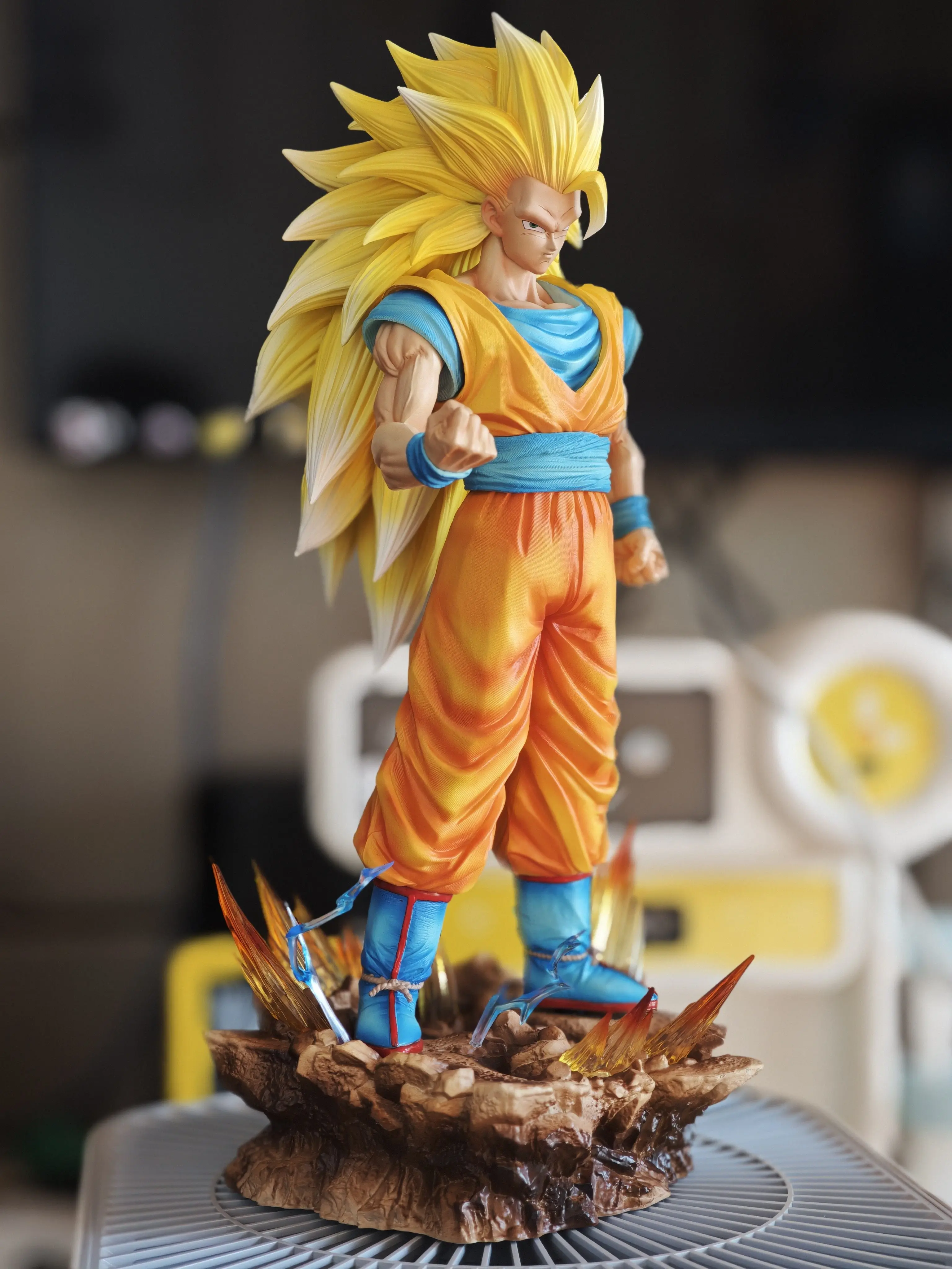 35cm Goku Figure Dragon Ball Anime Figure Super Saiyan 3 Figurine Pvc Collection Statue Model Ornament Toys Gift
35cm Goku Figure Dragon Ball Anime Figure Super Saiyan 3 Figurine Pvc Collection Statue Model Ornament Toys Gift