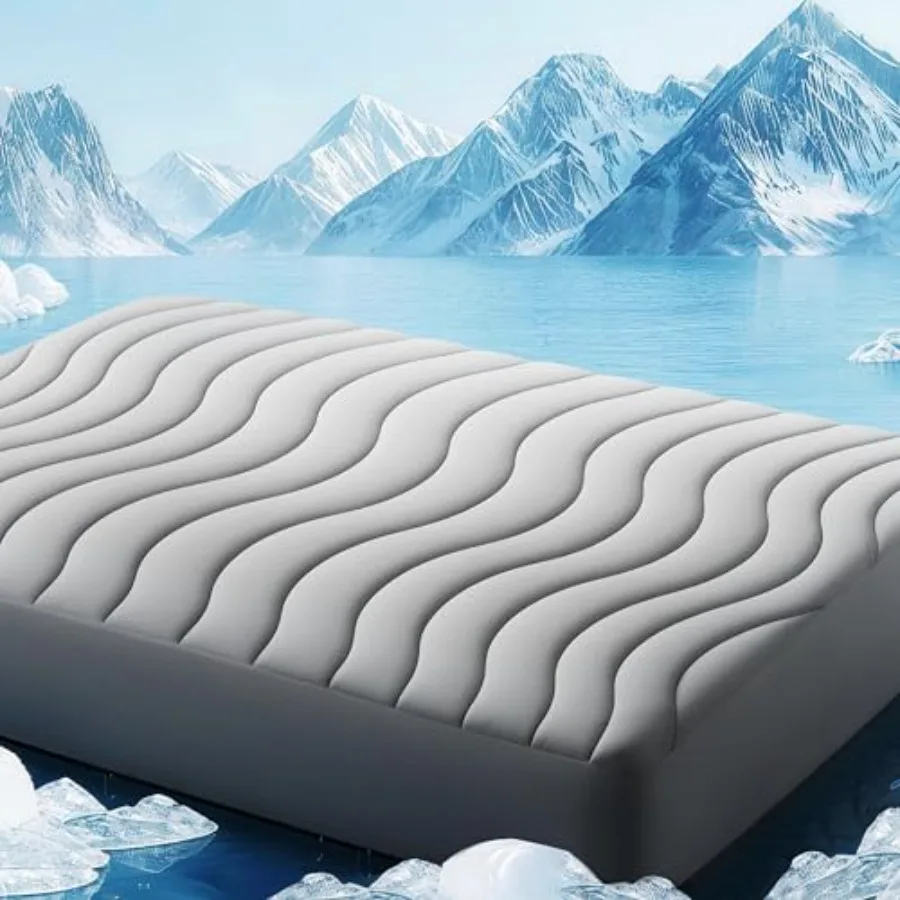 Cooling Mattress Pad Size for Hot Sleepers Pillow Top Mattress Cover Quilted Fitted Mattress Protector Breathable Mattress Topp
Cooling Mattress Pad Size for Hot Sleepers Pillow Top Mattress Cover Quilted Fitted Mattress Protector Breathable Mattress Topp