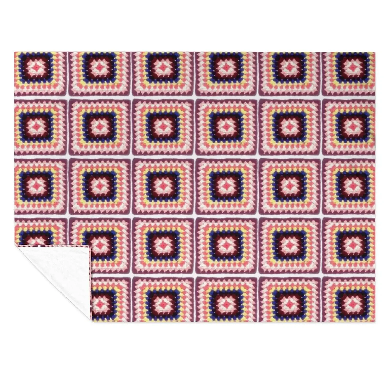 Retro Rock Your Granny! Crochet Vintage Granny Square Throw Blanket Bed covers Heavy Large Blankets For Bed Blankets
Retro Rock Your Granny! Crochet Vintage Granny Square Throw Blanket Bed covers Heavy Large Blankets For Bed Blankets