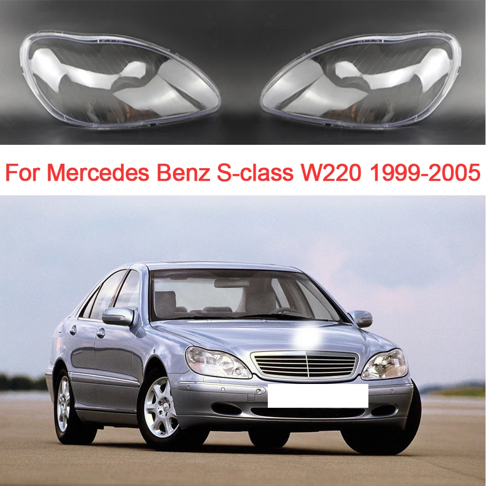 For Mercedes-Benz W220 1998-2005 Car Headlight Glass Lens Cover Replacement Plexiglass Plastic Headlamp Shell Car Accessoires
For Mercedes-Benz W220 1998-2005 Car Headlight Glass Lens Cover Replacement Plexiglass Plastic Headlamp Shell Car Accessoires