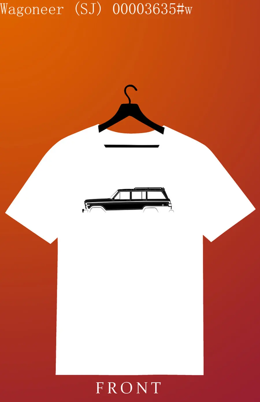 Car Lovers T-shirt Jee car p Wagoneer SJ Men's and Women's Short-Sleeved with Patterns for Summer
Car Lovers T-shirt Jee car p Wagoneer SJ Men's and Women's Short-Sleeved with Patterns for Summer